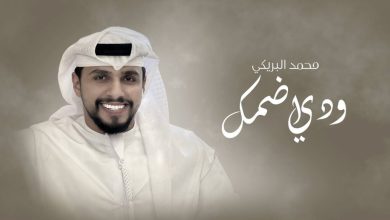 كلمات شيلة ودي اضمك محمد البريكي